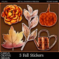 Fall Stickers PU