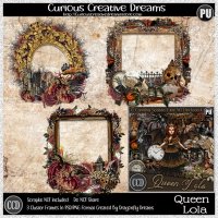 Queen Lola Cluster Frames